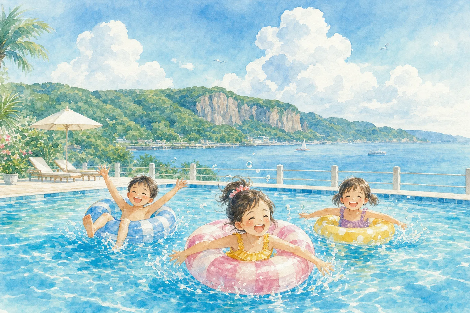 2026年 金谷海浜公園プール 1日満喫コース