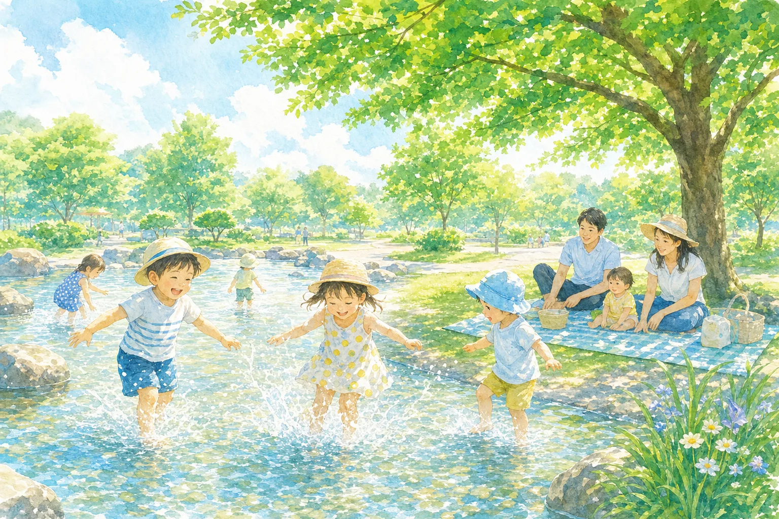 2026年 城北公園 水の広場 1日満喫コース