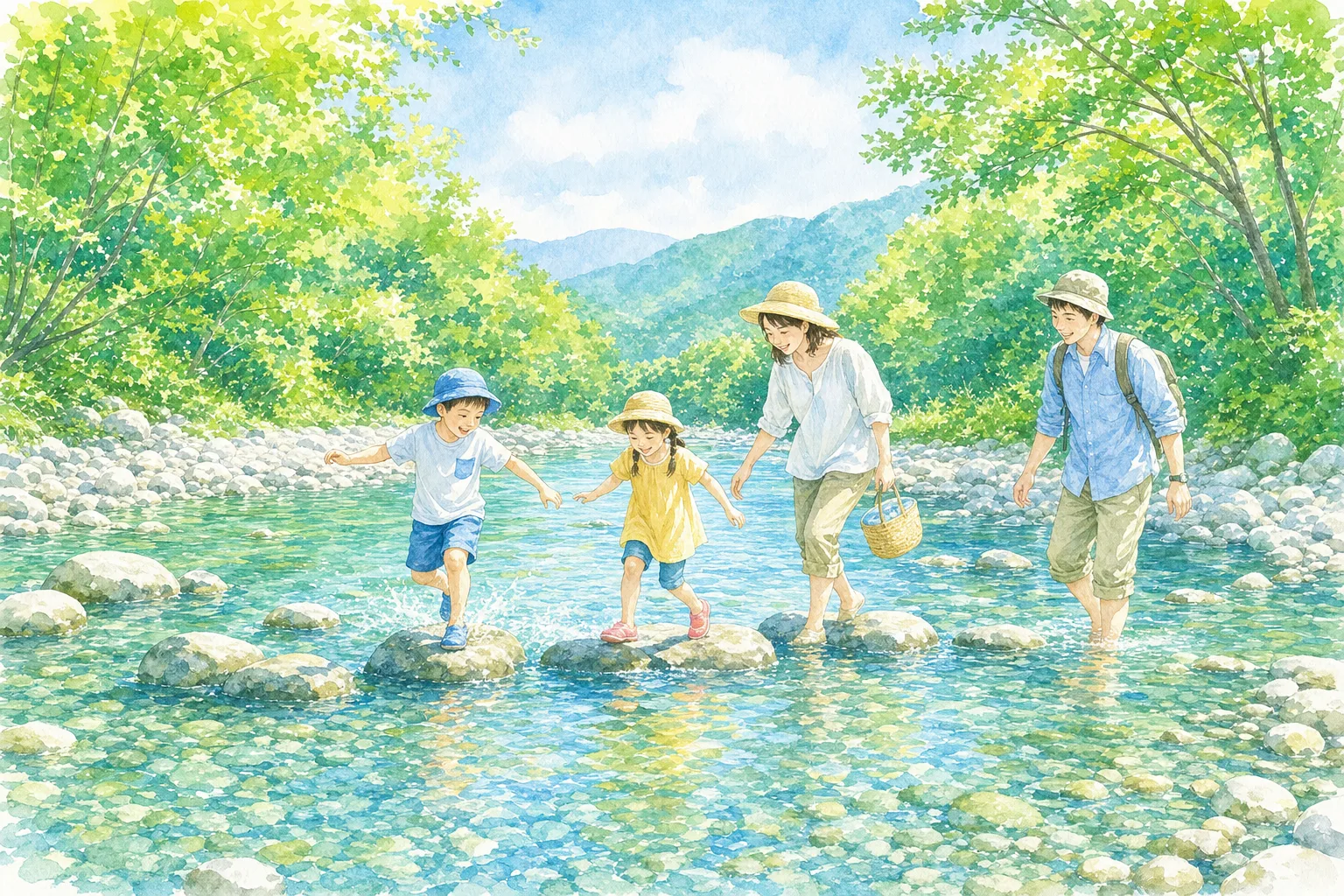 2026年 名栗河川広場 川遊び 1日満喫コース
