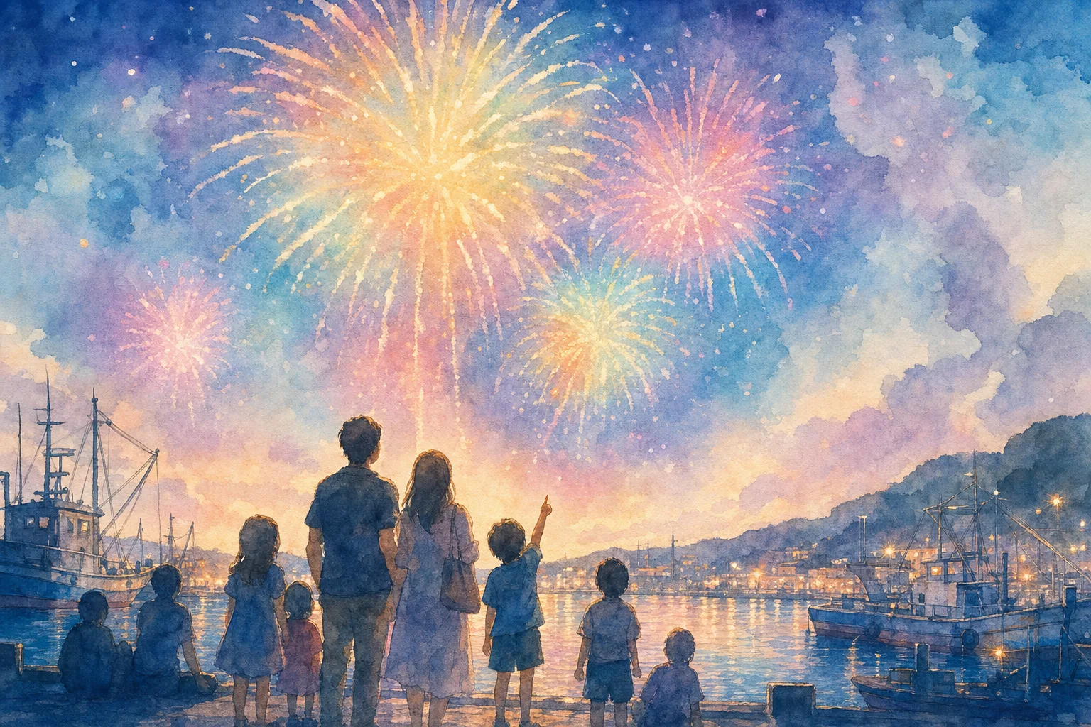 上磯漁港(北斗市夏まつり 会場)