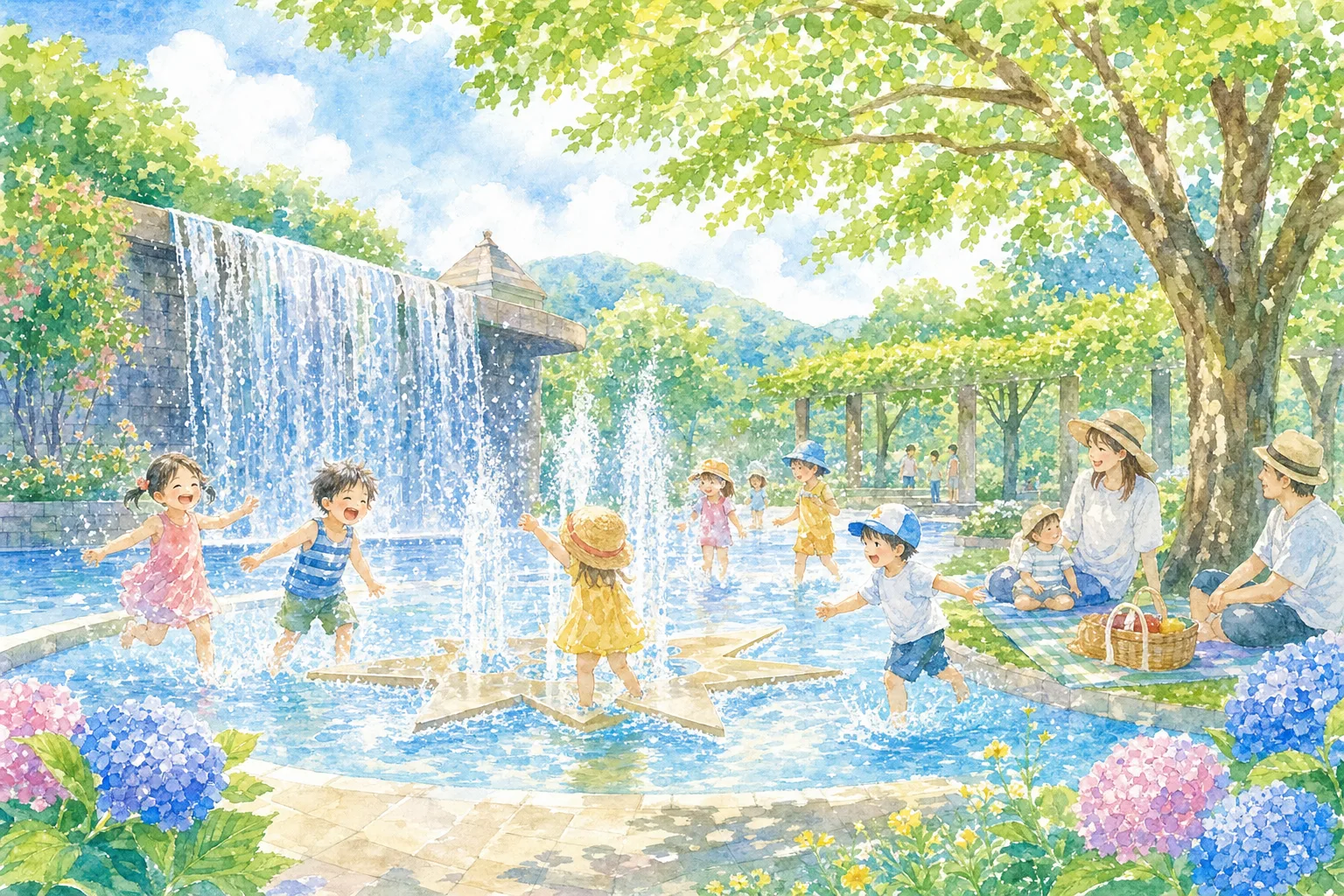 2026年 国営ひたち海浜公園 水遊び広場 1日満喫コース