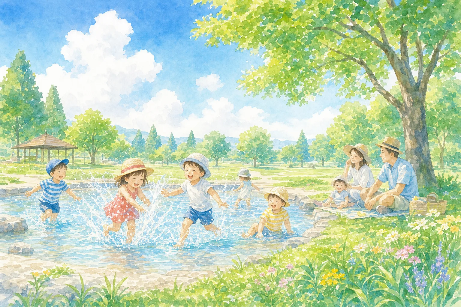 2026年 宮のもり・木場城公園 ジャブジャブ池 1日満喫コース