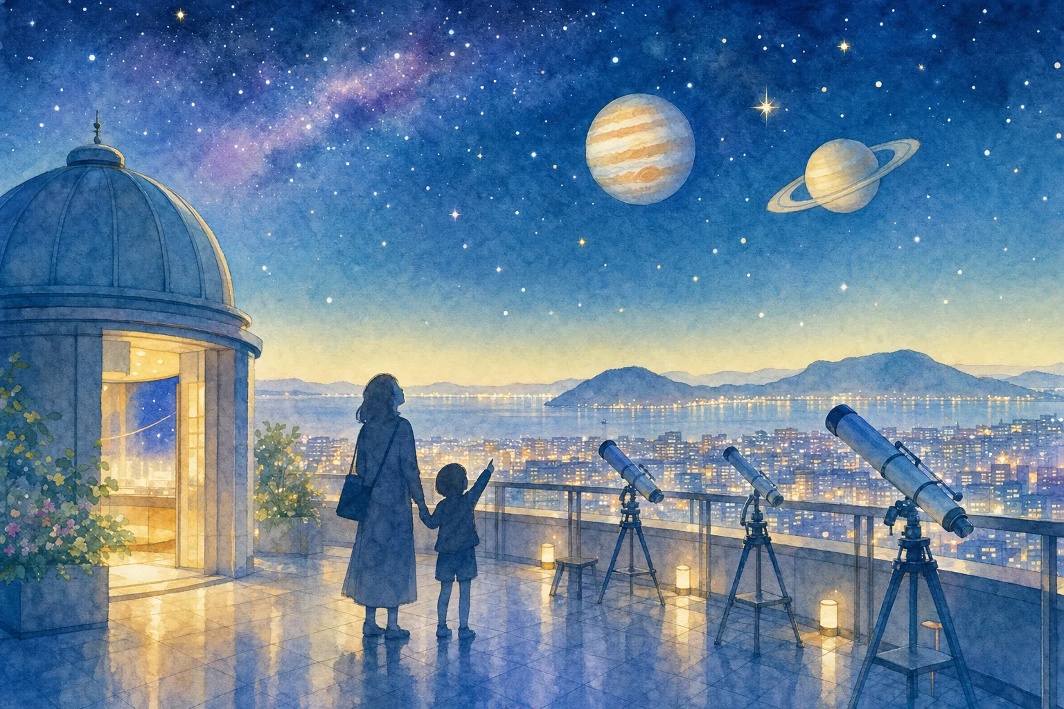 2026年 高松市こども未来館(たかまつミライエ)の星空 1日満喫コース