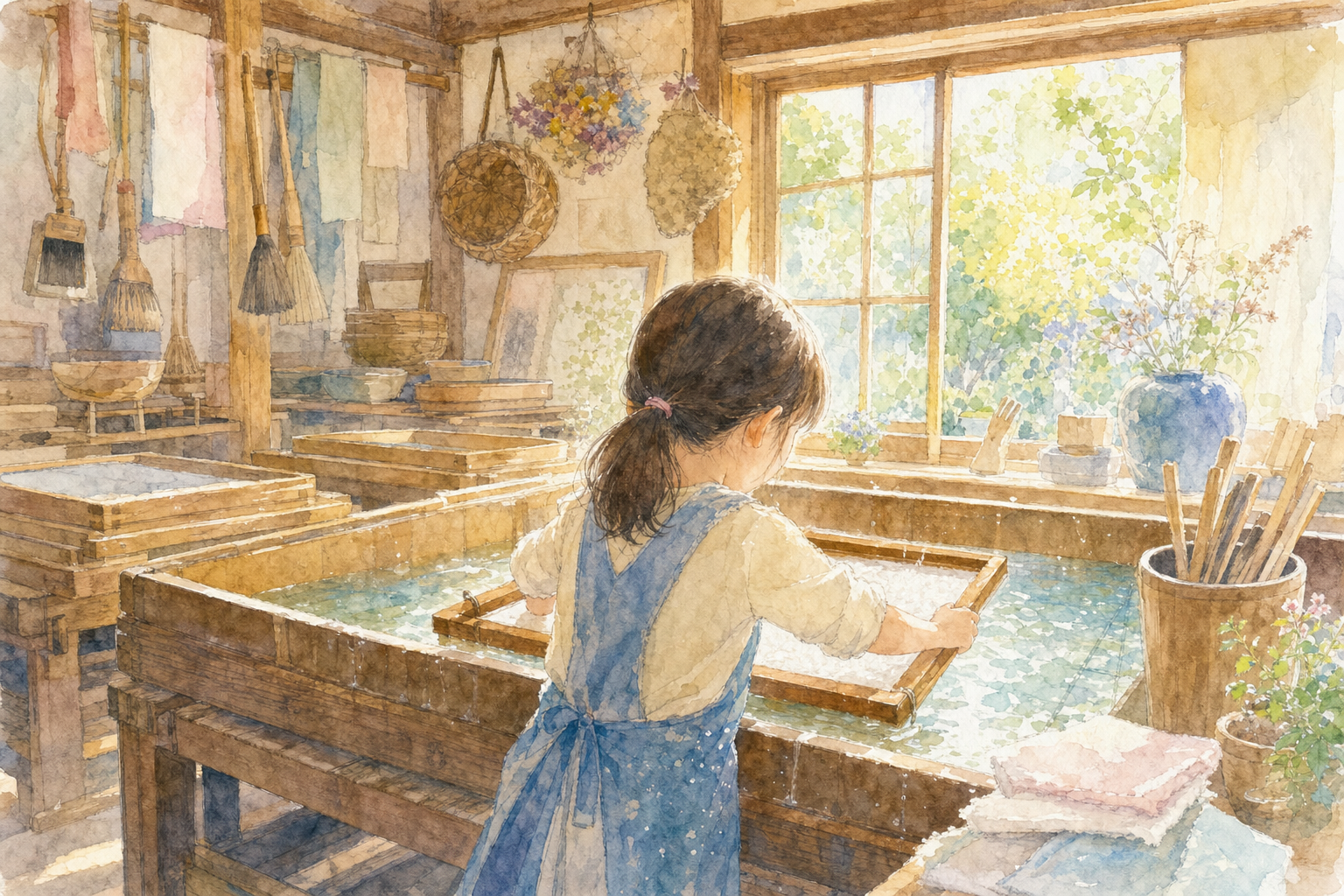 越前和紙の里 卯立の工芸館