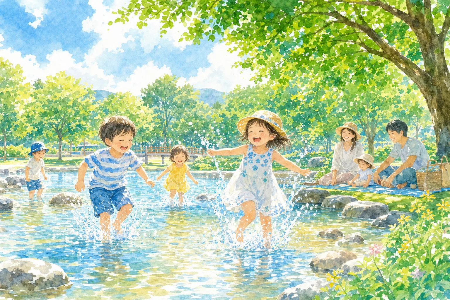 2026年 中道公園 水遊び場 1日満喫コース