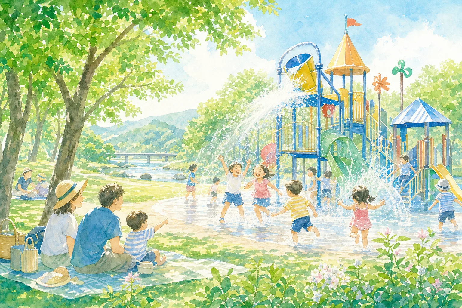 2026年 いろは親水公園 ウォーターパーク 1日満喫コース