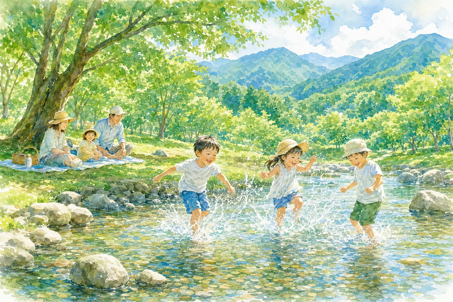 2026年 三重県民の森 流れの広場・あさけの流れ 1日満喫コース