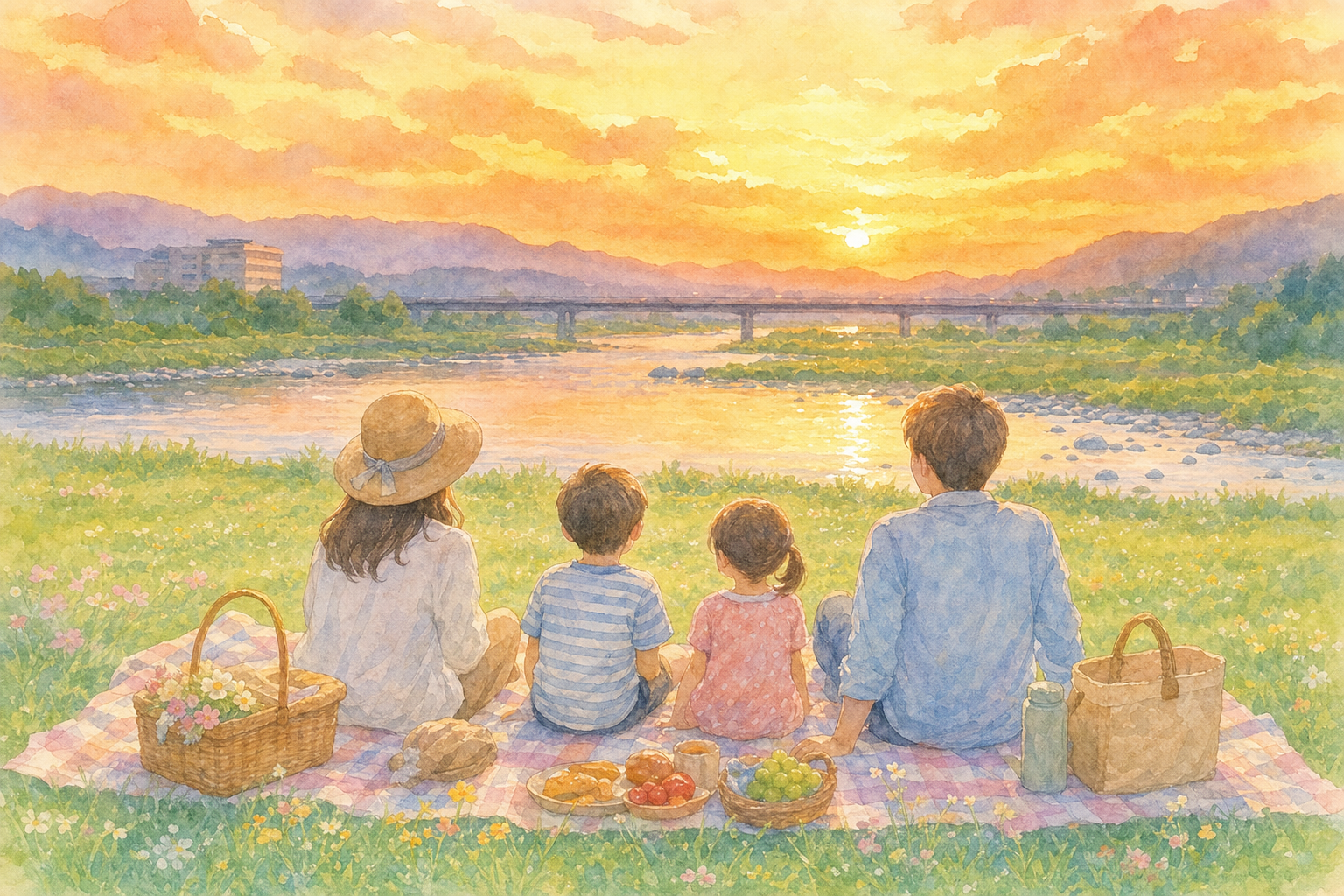 鬼怒川河川敷緑地公園
