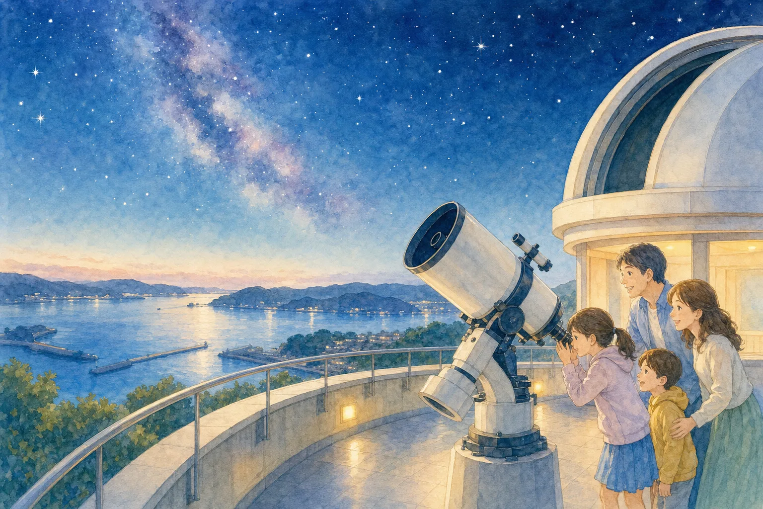 2026年 天文台ポラリスの星空 1日満喫コース