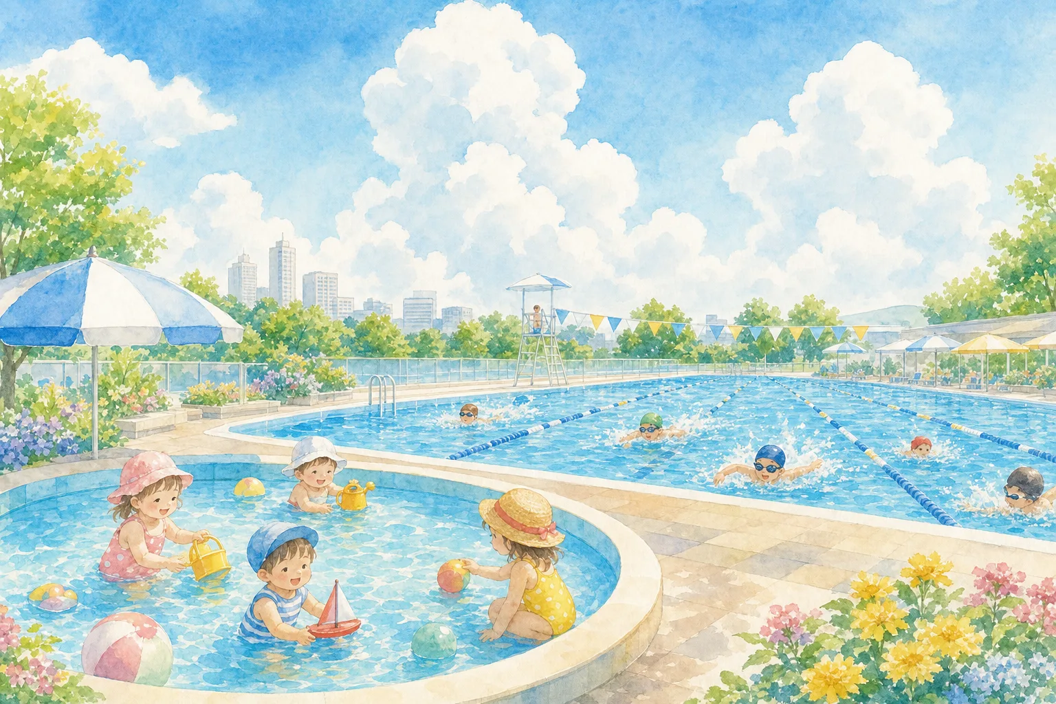 2026年 大池プール 1日満喫コース