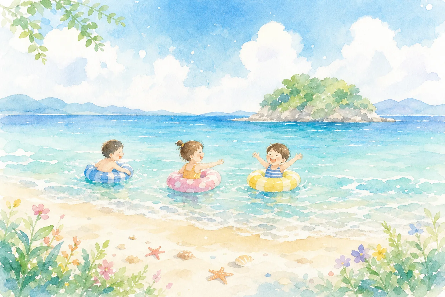 白石島海水浴場