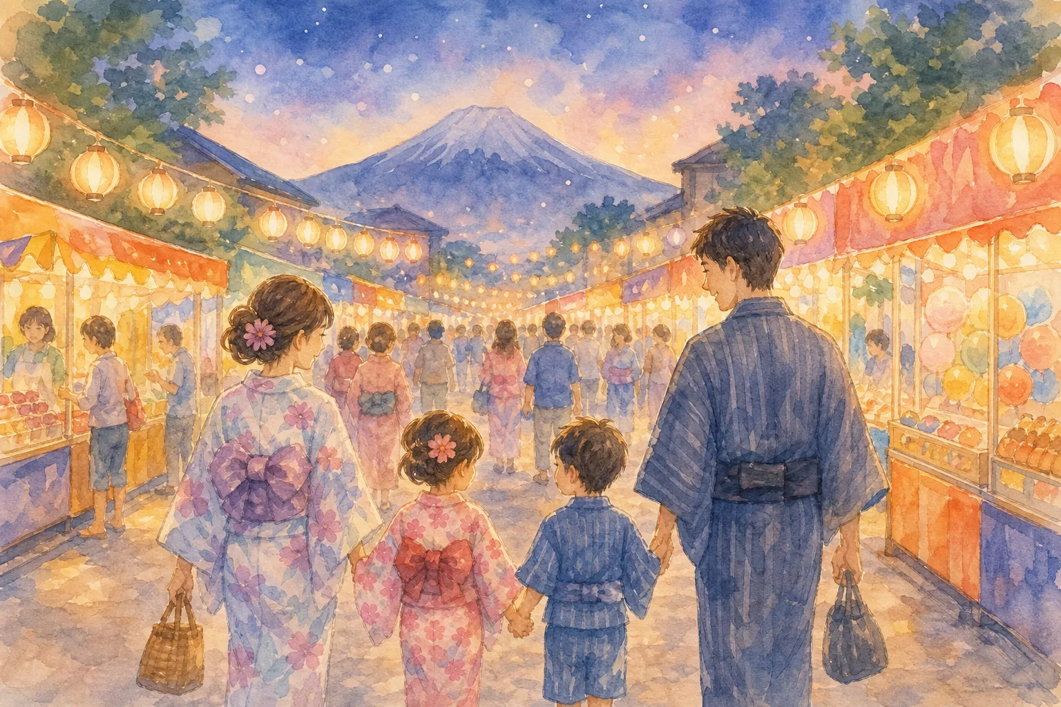 御殿場夏まつり歩行者天国会場