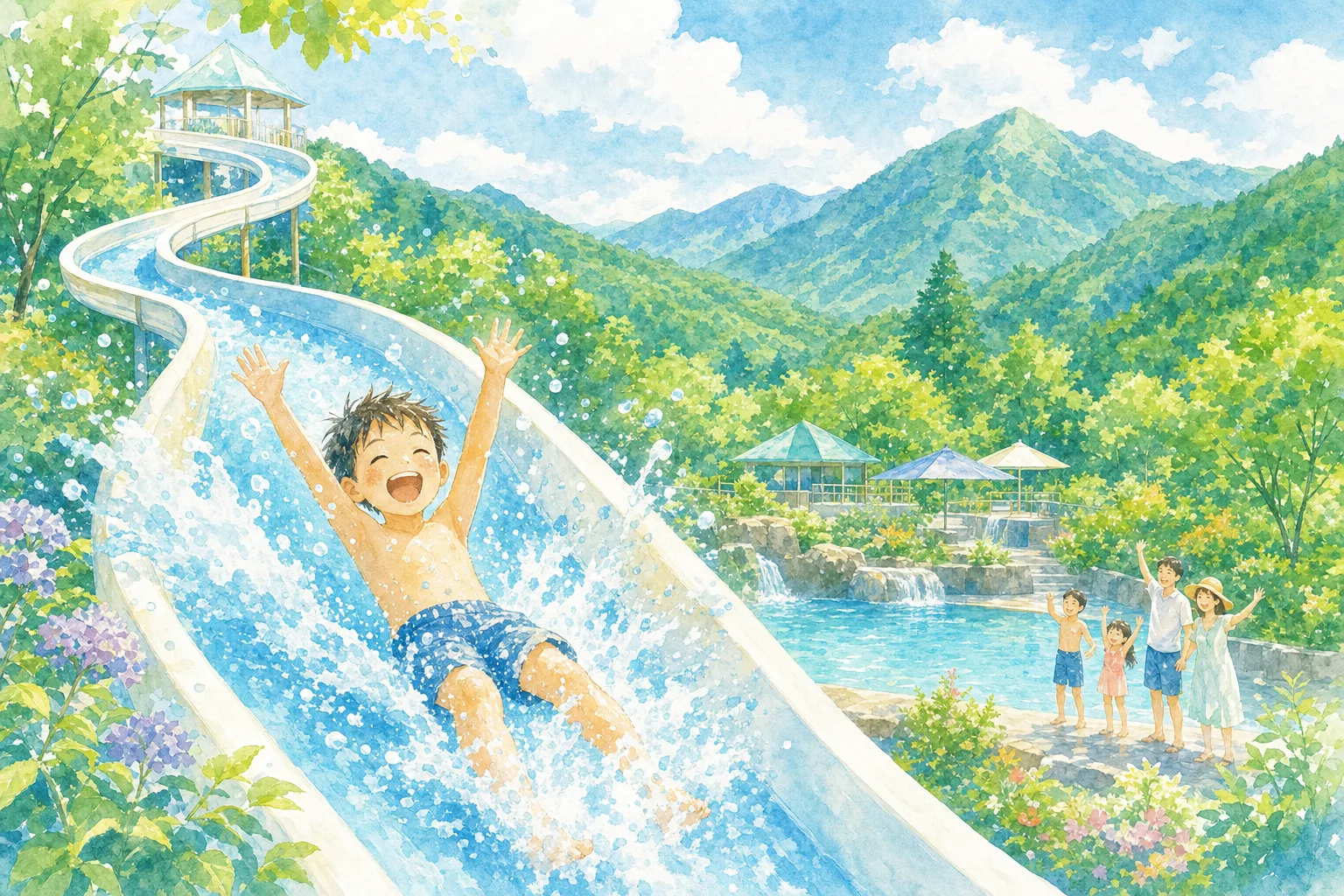 2026年 邑南町青少年旅行村プール 1日満喫コース