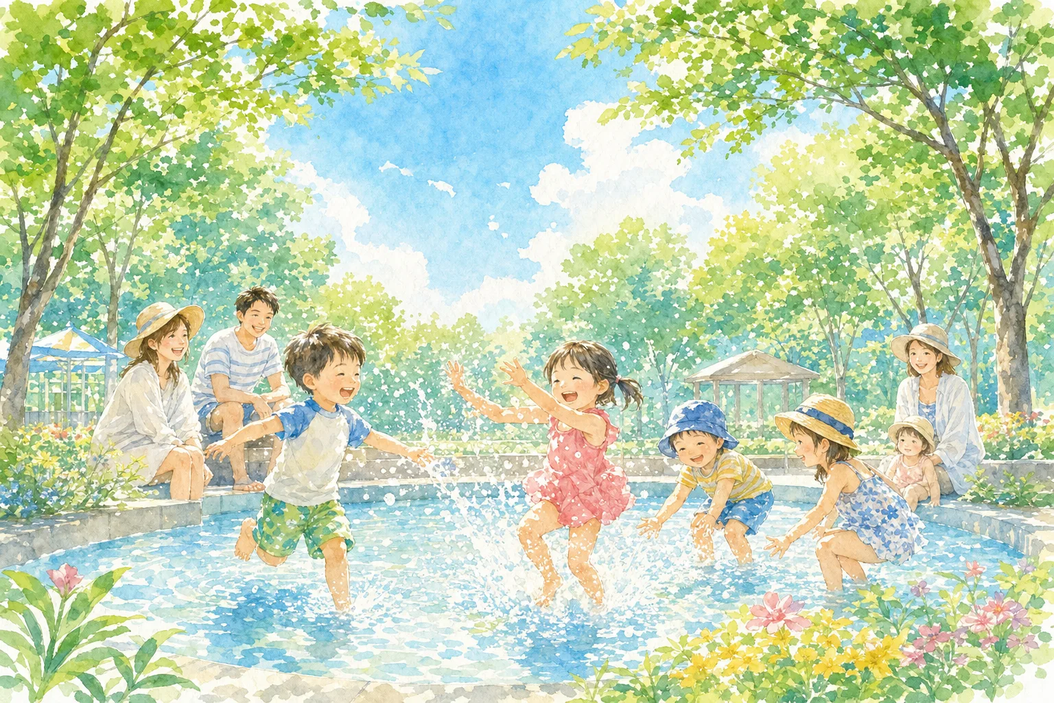 2026年 子の神西公園ミニプール 1日満喫コース