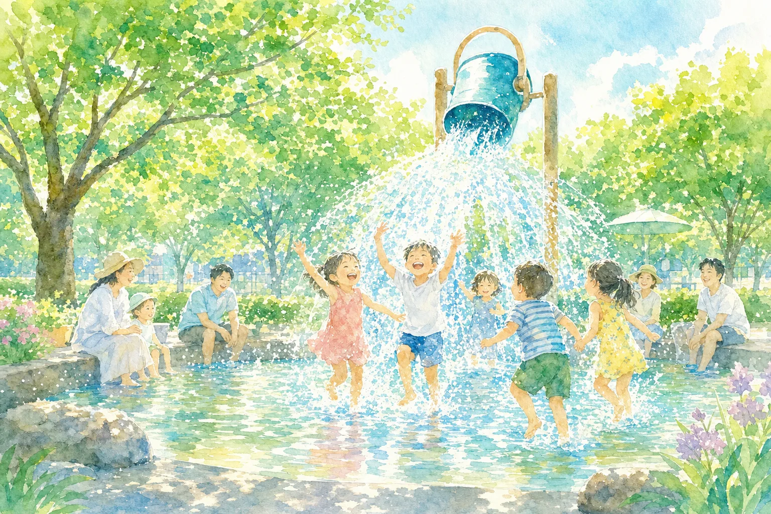 2026年 清水公園 アクアベンチャー じゃぶじゃぶ池 1日満喫コース