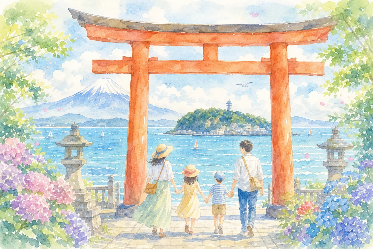 葉山郷総鎮守 森戸大明神