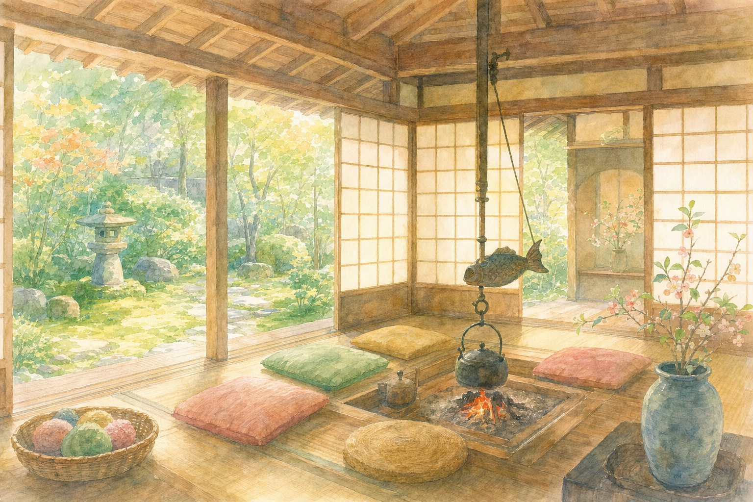 魯山人寓居跡 いろは草庵