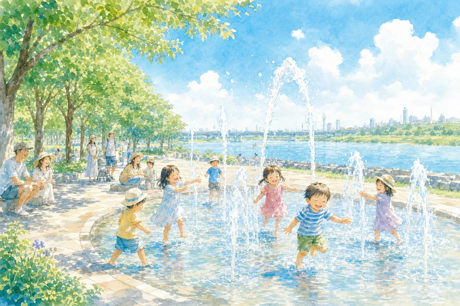 2026年 荒川総合運動公園通り 水遊び場 1日満喫コース