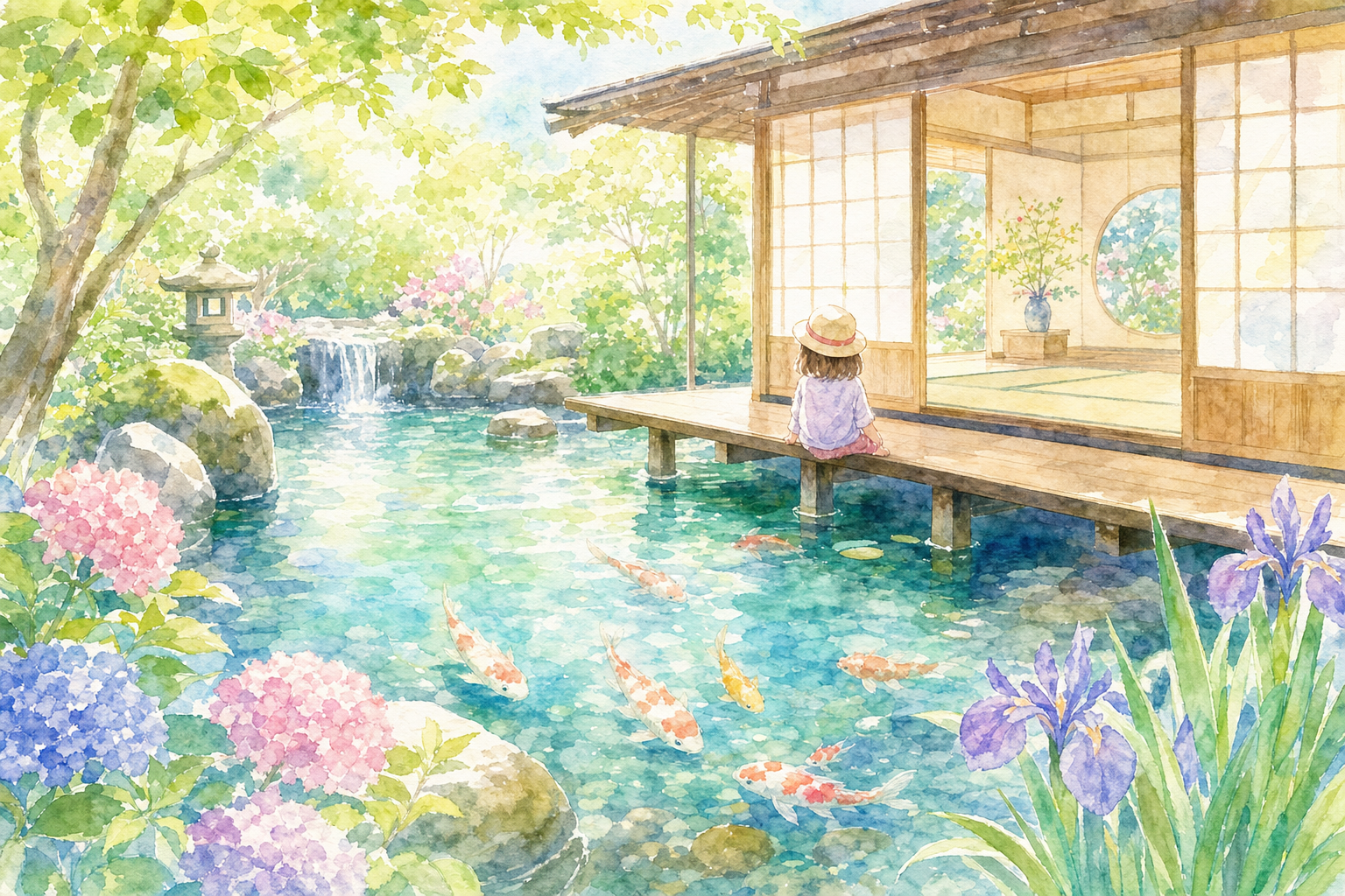 湧水庭園 四明荘