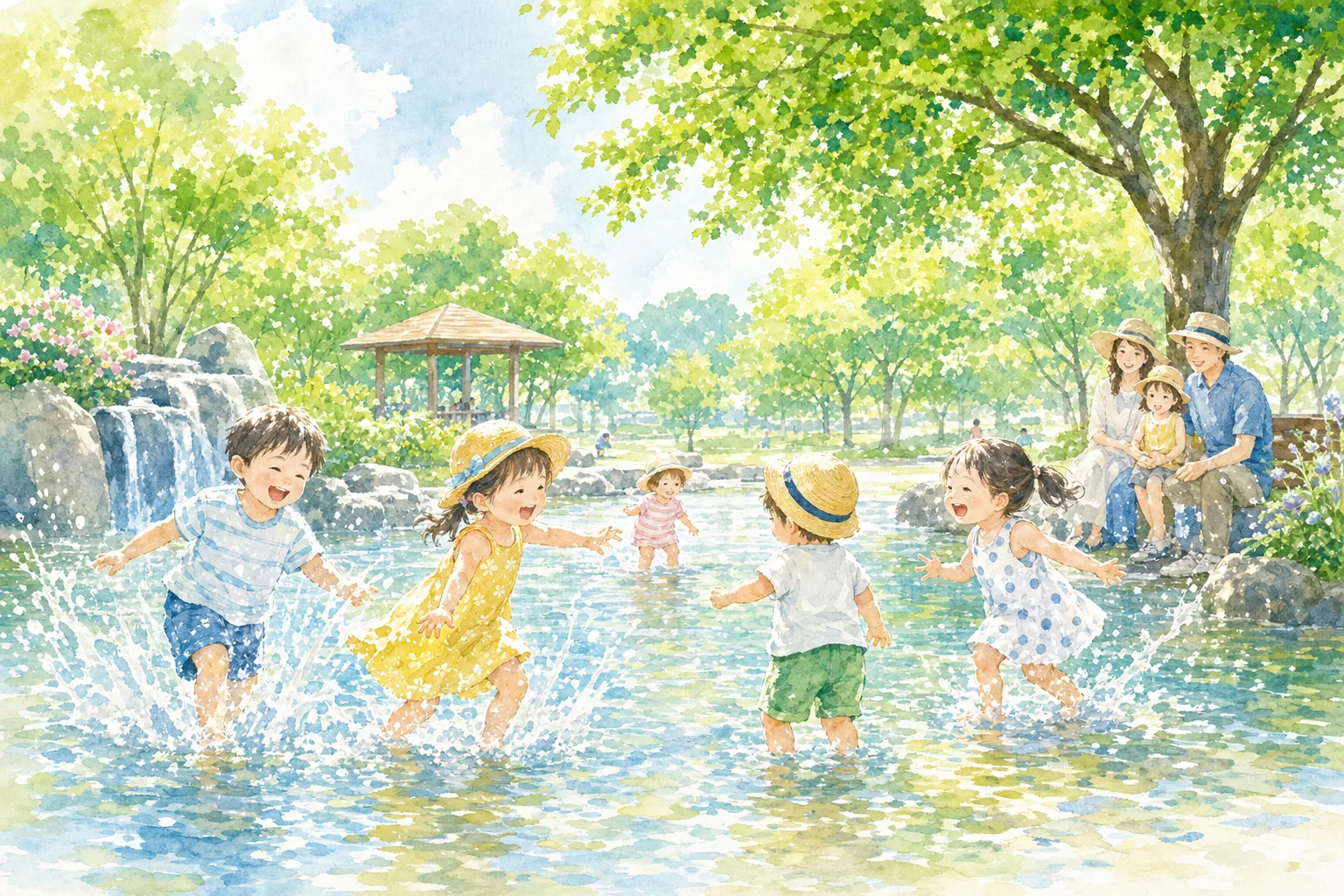2026年 染谷第2公園 材木町ちびっこプール 1日満喫コース