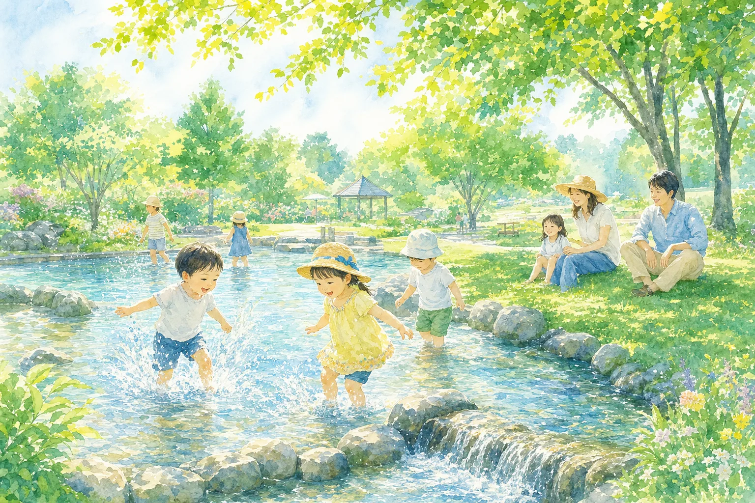 2026年 さるびあ公園 じゃぶじゃぶ池 1日満喫コース