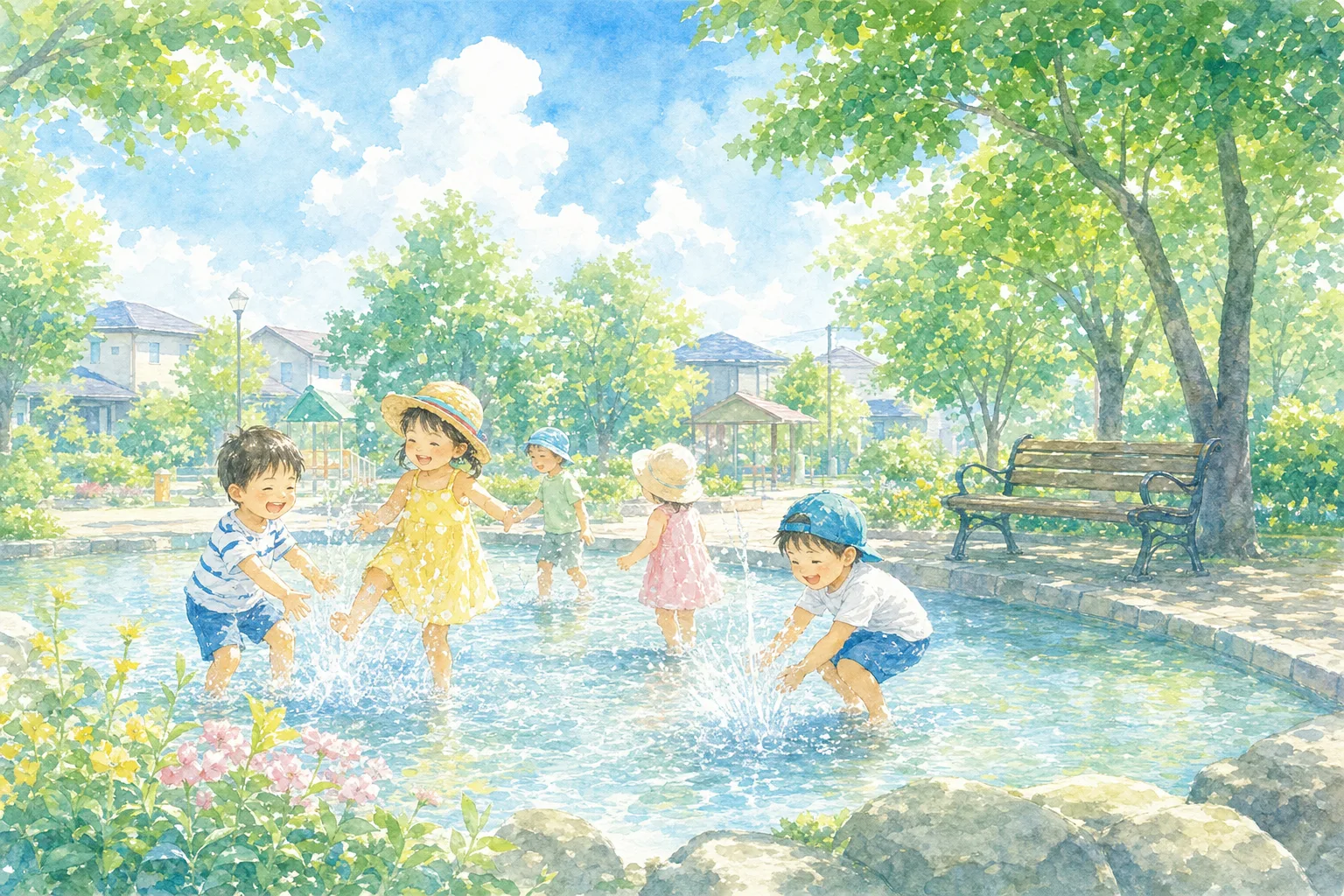 2026年 東2条公園 水遊び場 1日満喫コース