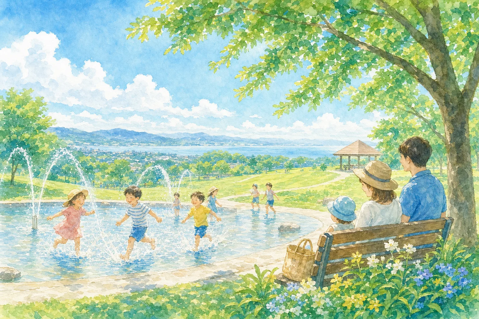 2026年 あぐりの丘 親水広場 じゃぶじゃぶ池 1日満喫コース