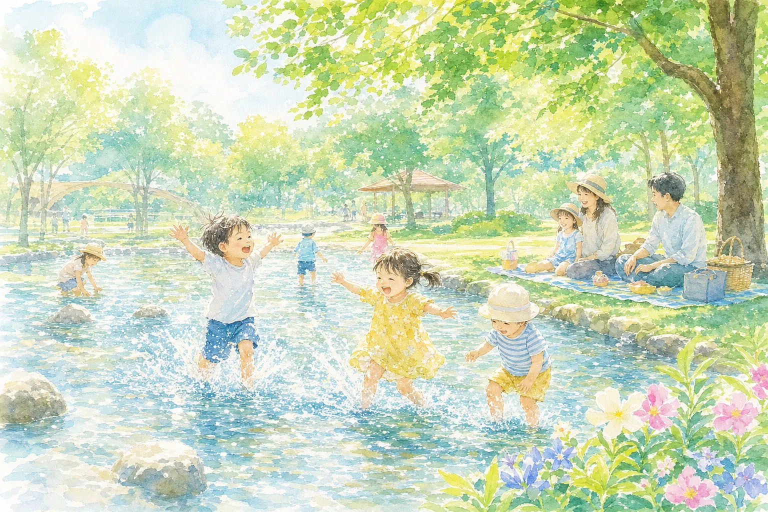 2026年 中之島公園 幼児プール 1日満喫コース