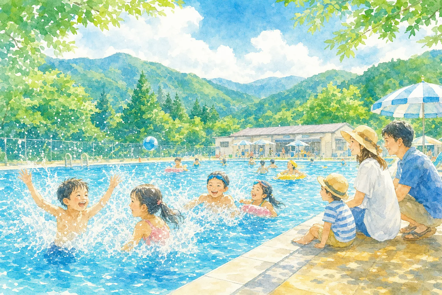2026年 舟形町B&G海洋センター 屋外プール 1日満喫コース