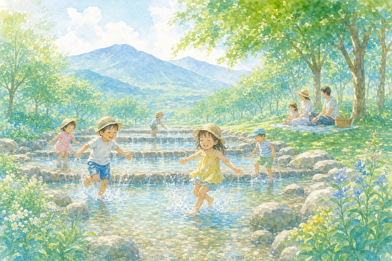 2026年 亀ヶ城公園 じゃぶじゃぶ池 1日満喫コース