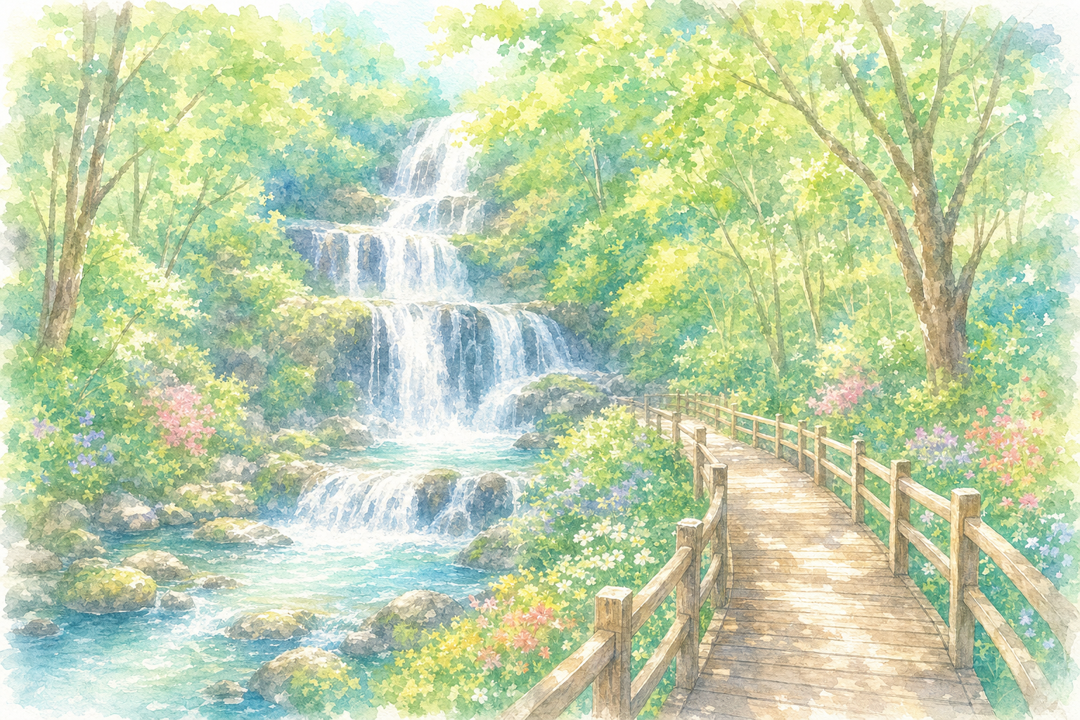 竜化の滝