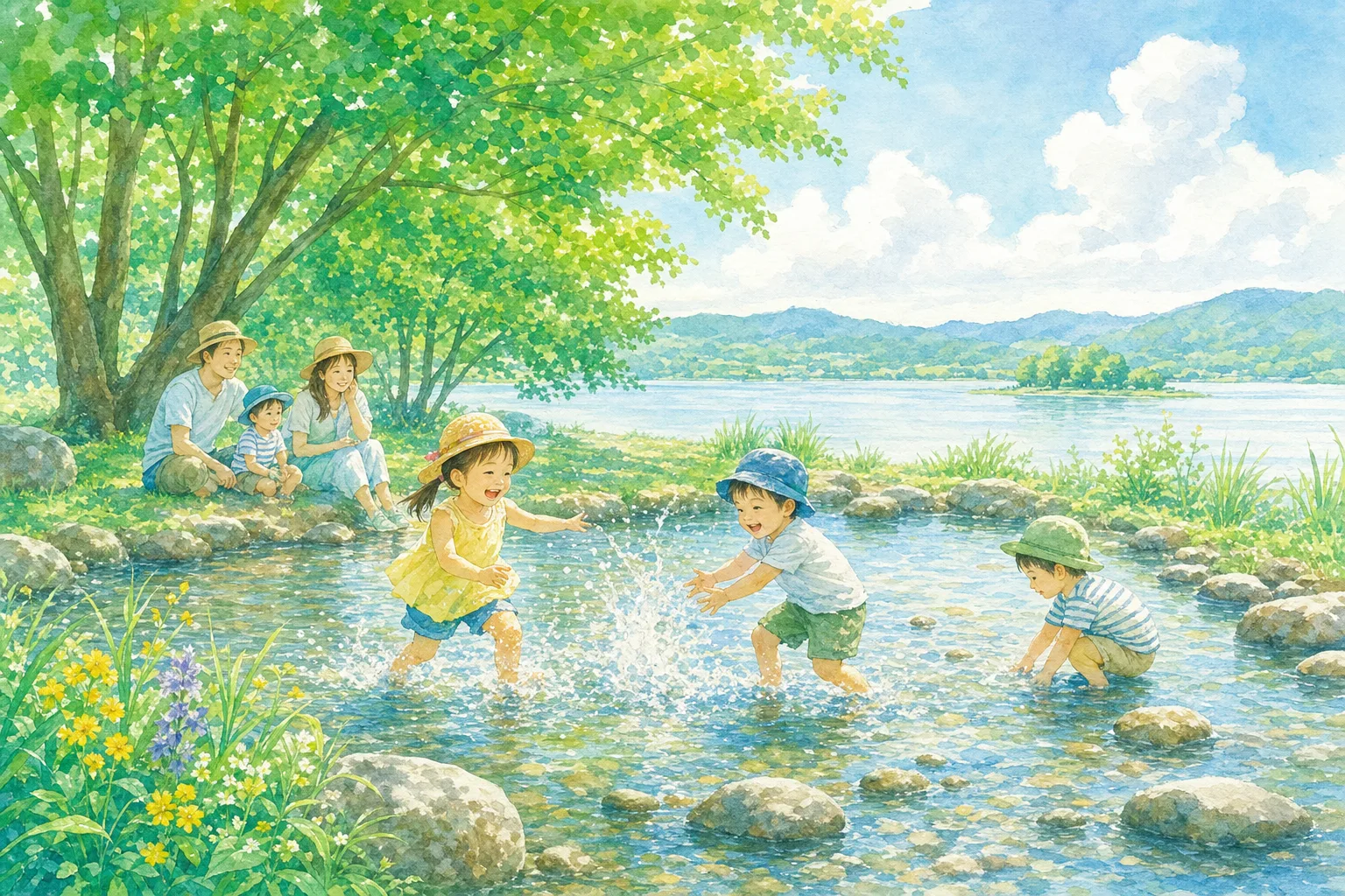 2026年 新潟県立鳥屋野潟公園 鐘木地区 せせらぎ 1日満喫コース