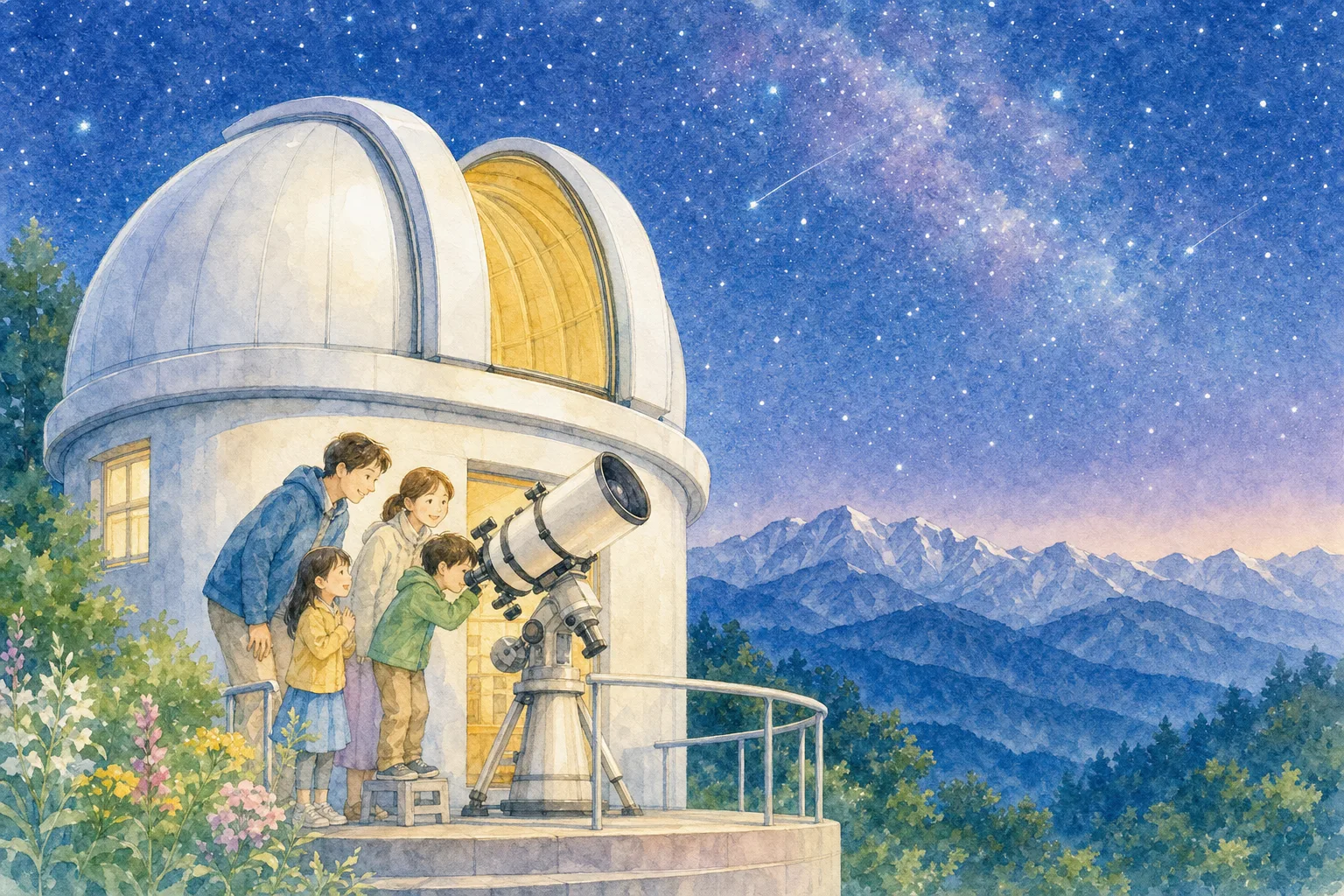 2026年 いいで天文台の星空 1日満喫コース