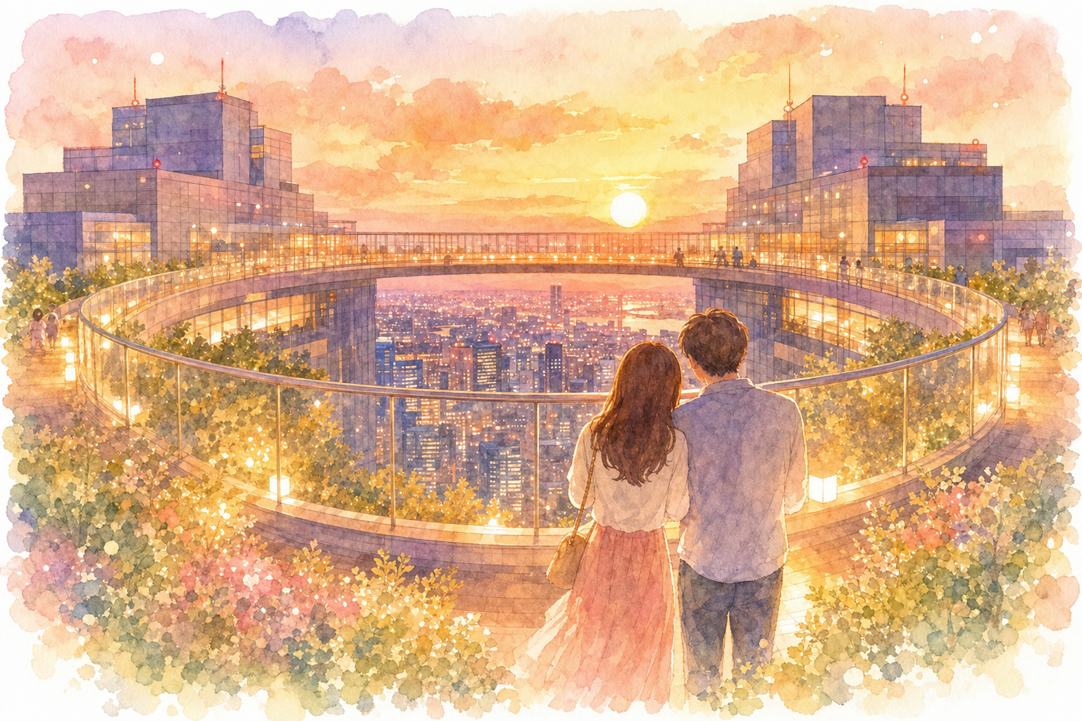 梅田スカイビル 空中庭園展望台