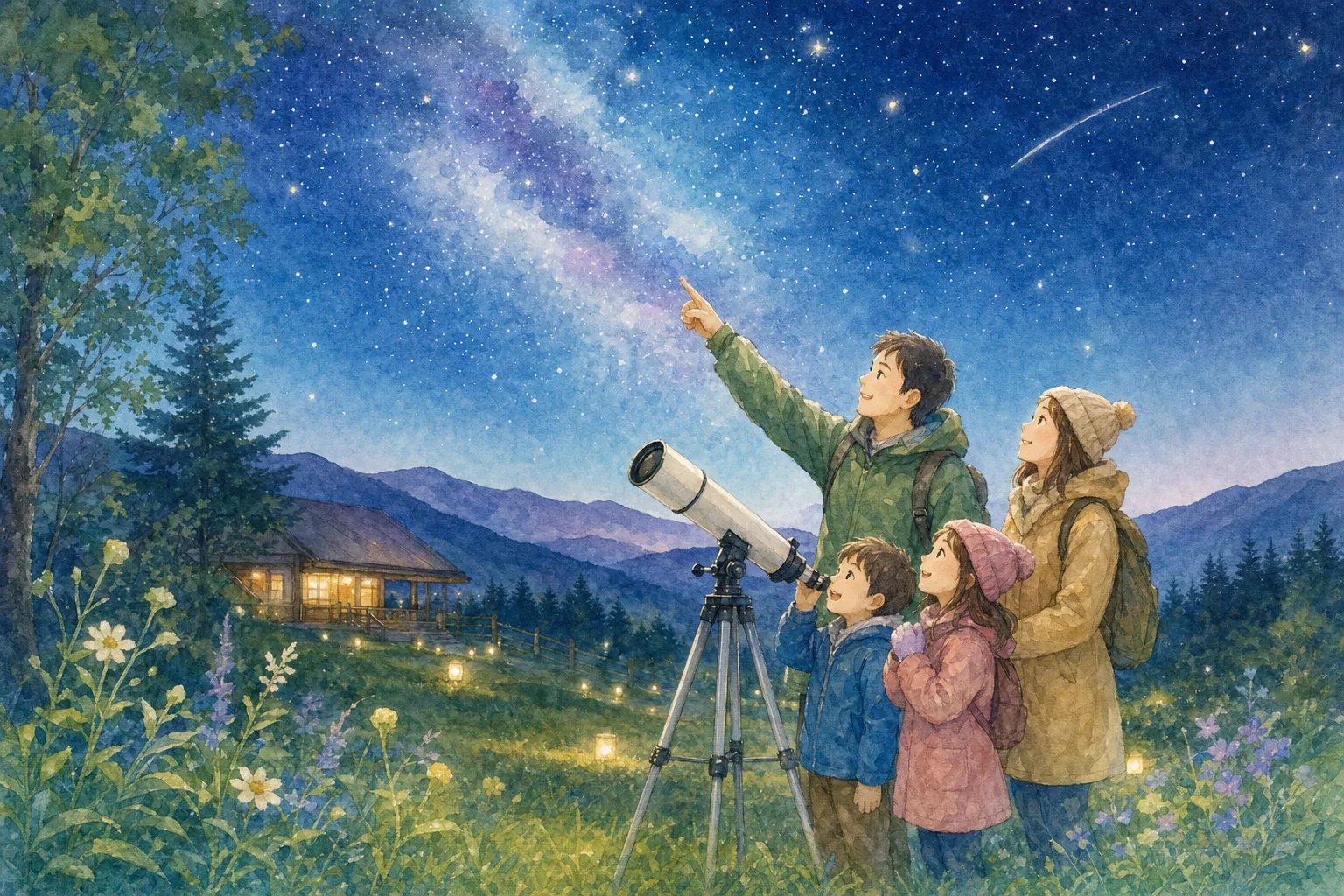 2026年 神石高原ティアガルテンの星空 1日満喫コース