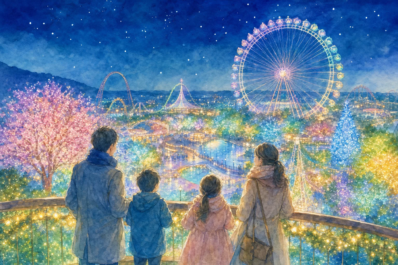 2026年 よみうりランド ジュエルミネーション 1日満喫コース