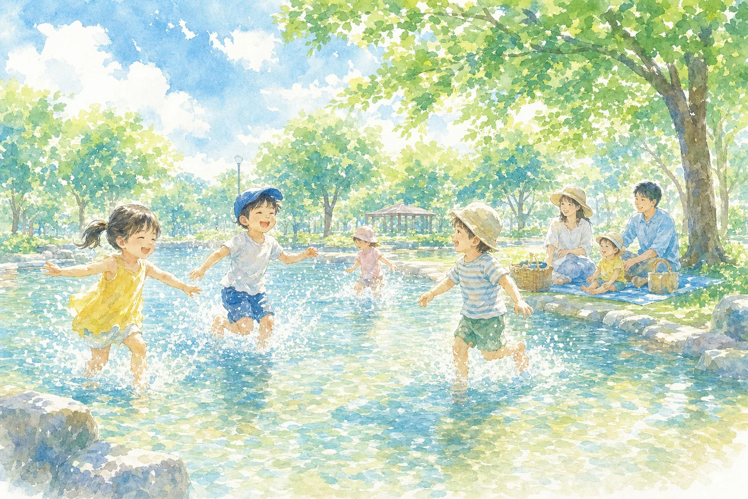 2026年 島田市中央公園 かばさんプール 1日満喫コース