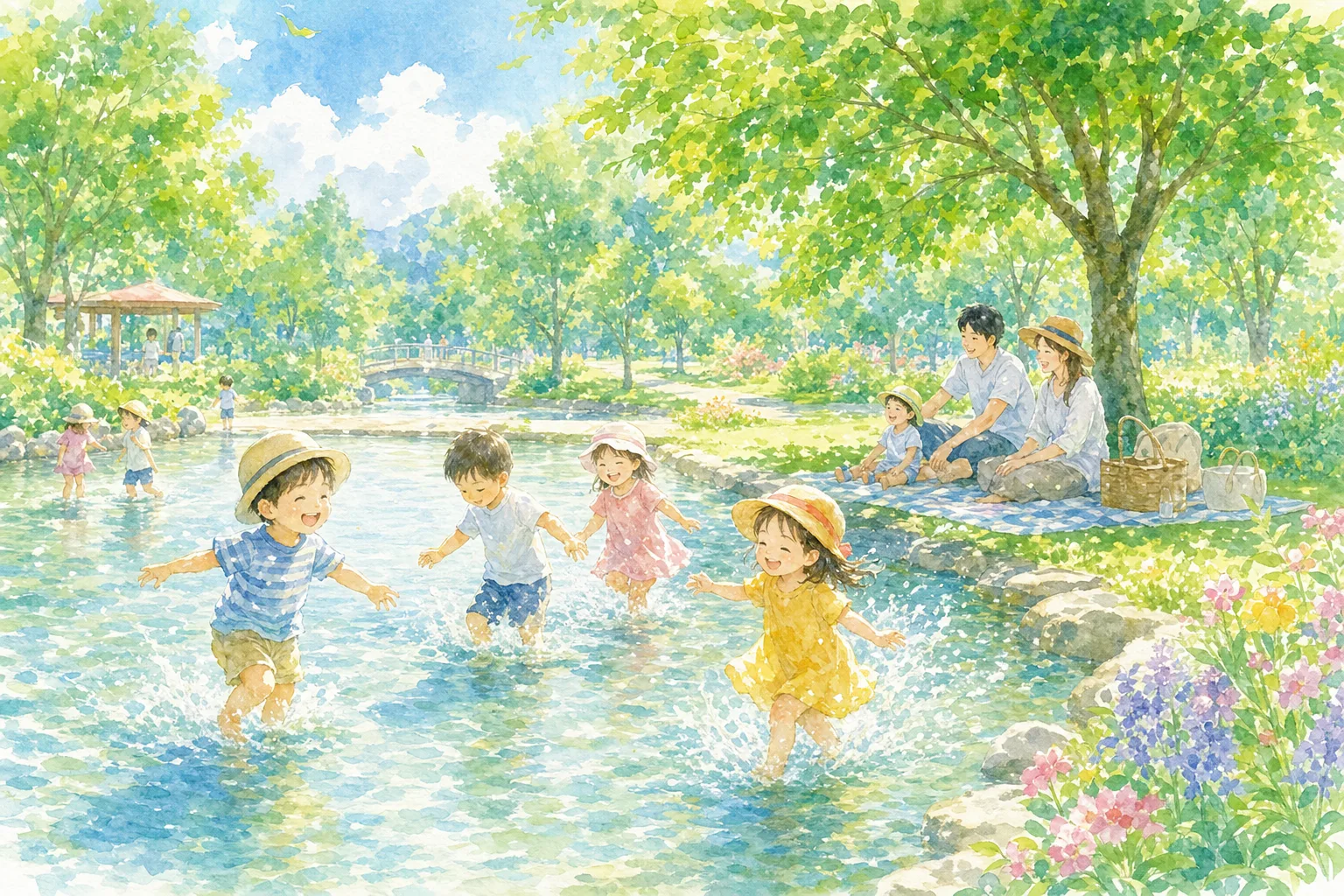 2026年 愛野公園 せせらぎ 1日満喫コース