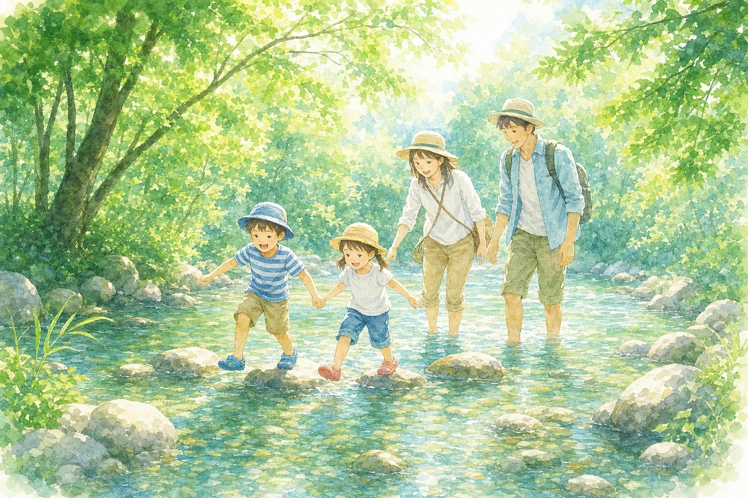 2026年 小平の里 親水公園 川遊びエリア 1日満喫コース