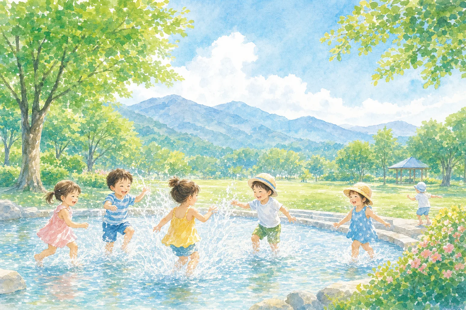 2026年 国営アルプスあづみの公園 堀金・穂高地区 じゃぶじゃぶ池 1日満喫コース