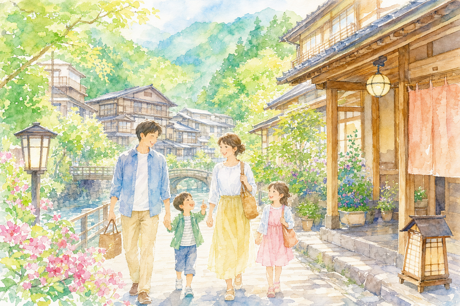 湯郷 鷺温泉館