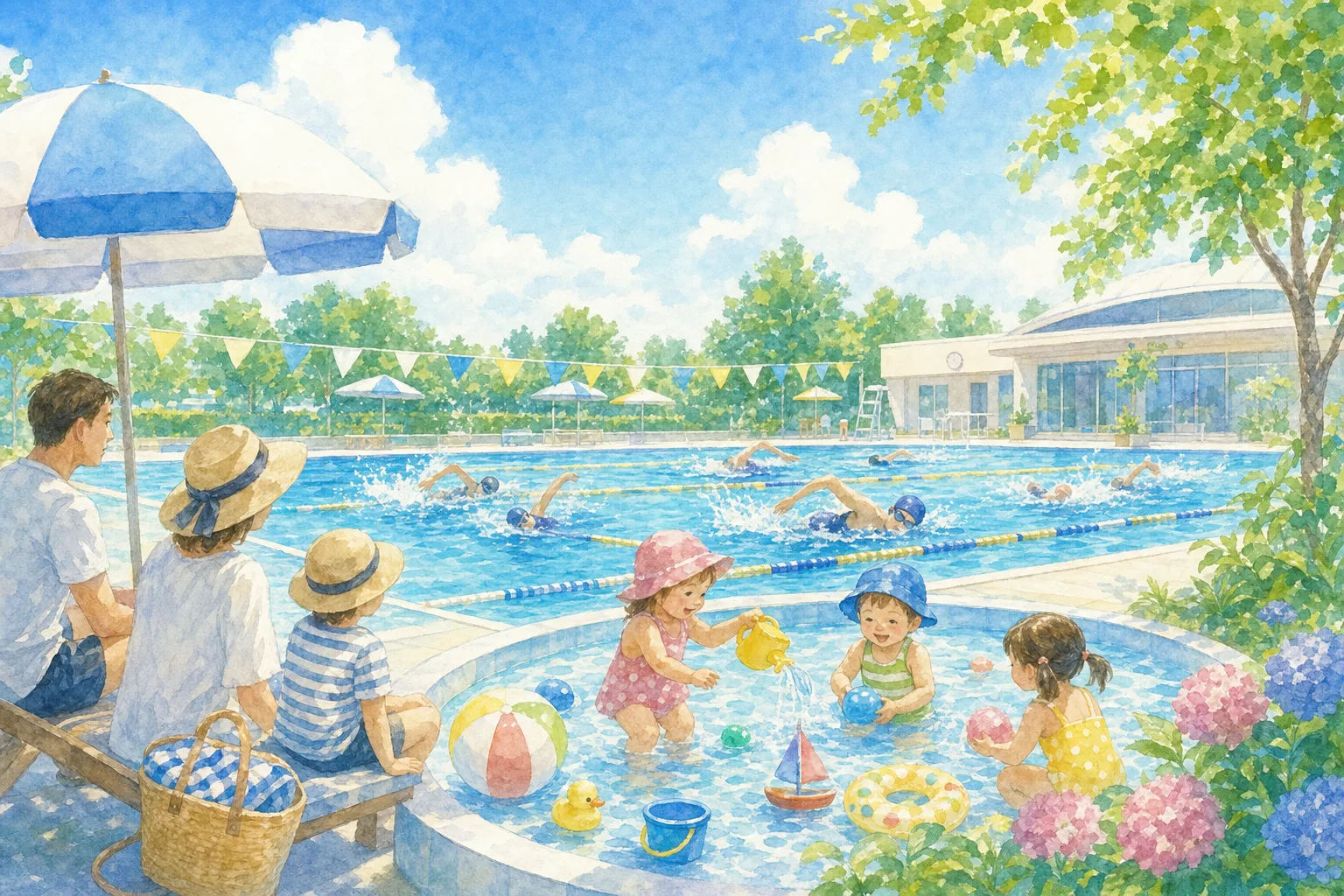 2026年 高松市国分寺橘ノ丘総合運動公園 B&G海洋センタープール 1日満喫コース