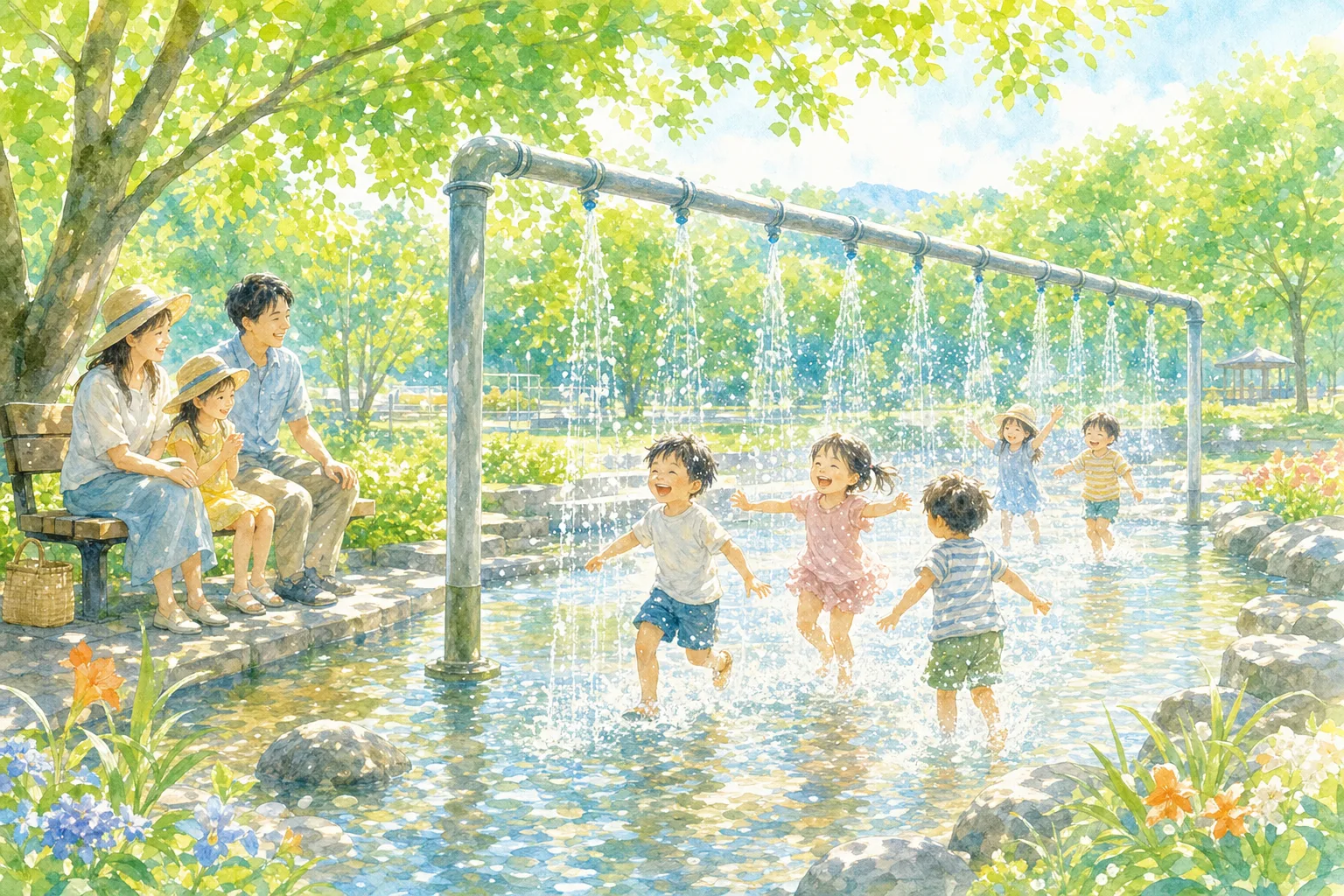 2026年 千住旭公園 じゃぶじゃぶ池 1日満喫コース