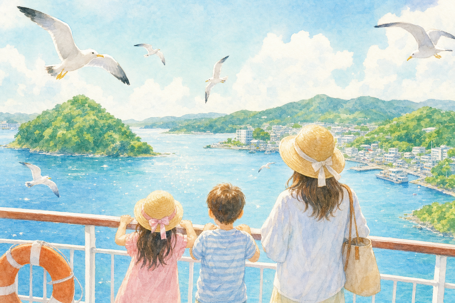 志摩マリンレジャー「鳥羽湾めぐりとイルカ島」 真珠島・水族館前のりば