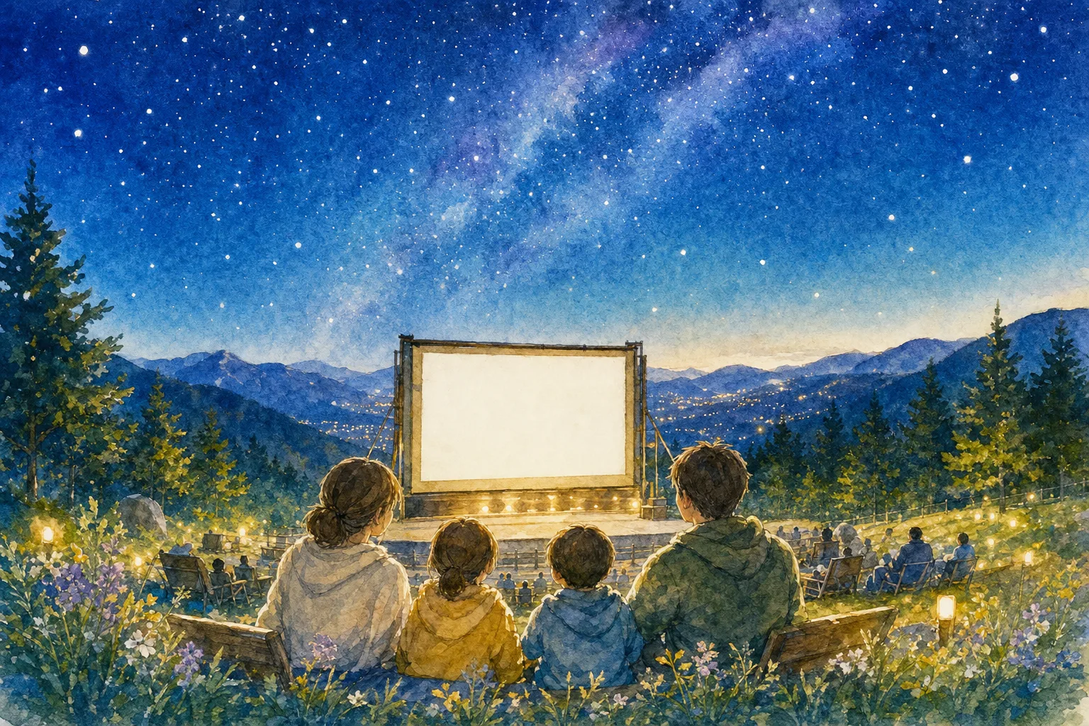 2027年 八ヶ岳 星空の映画祭 1日満喫コース