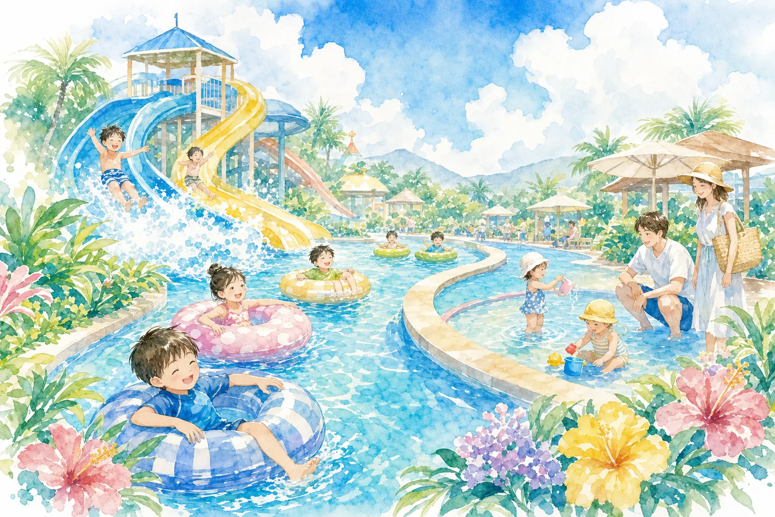 2026年 常陸大宮市民プール 1日満喫コース