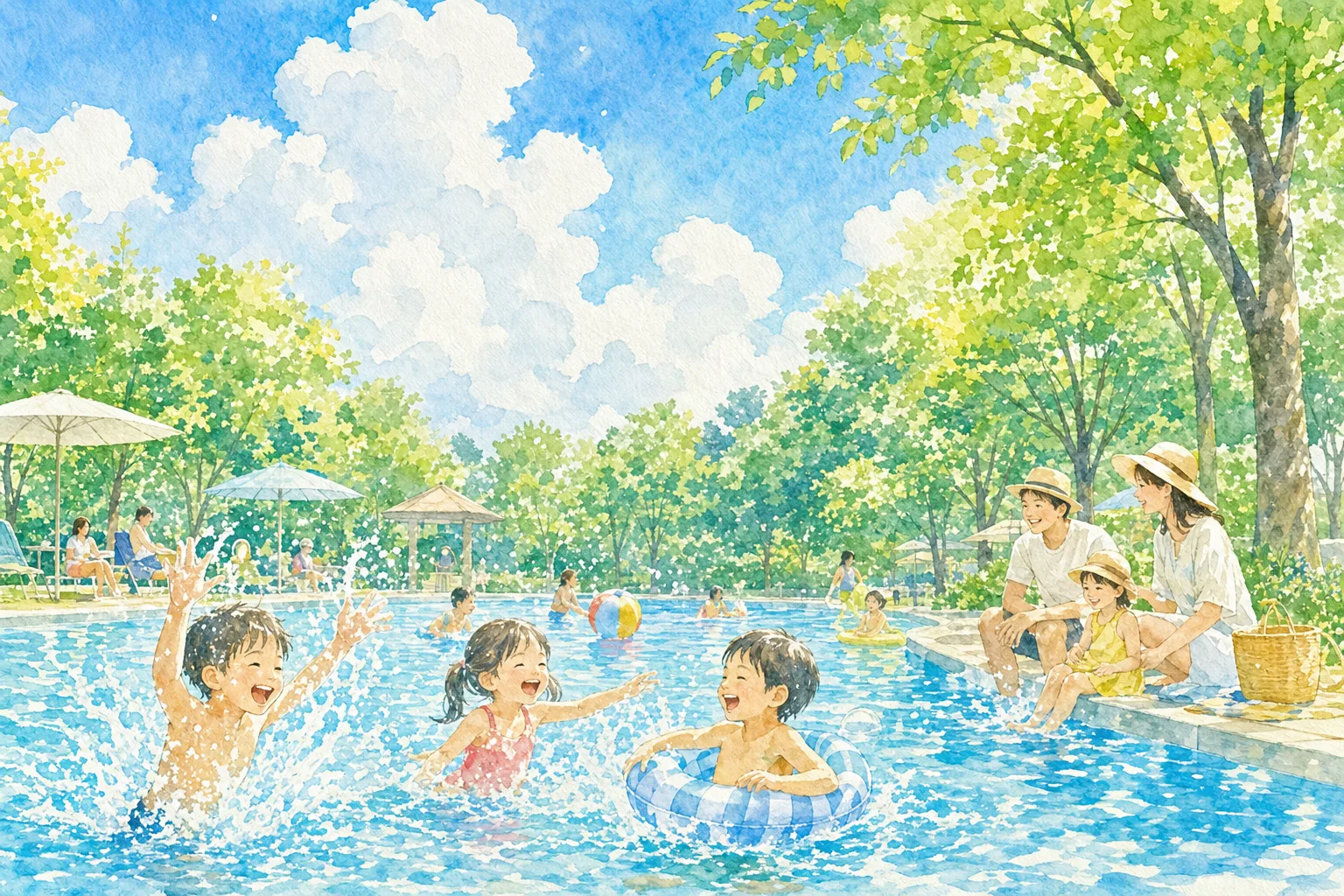 2026年 秋葉台公園プール 1日満喫コース