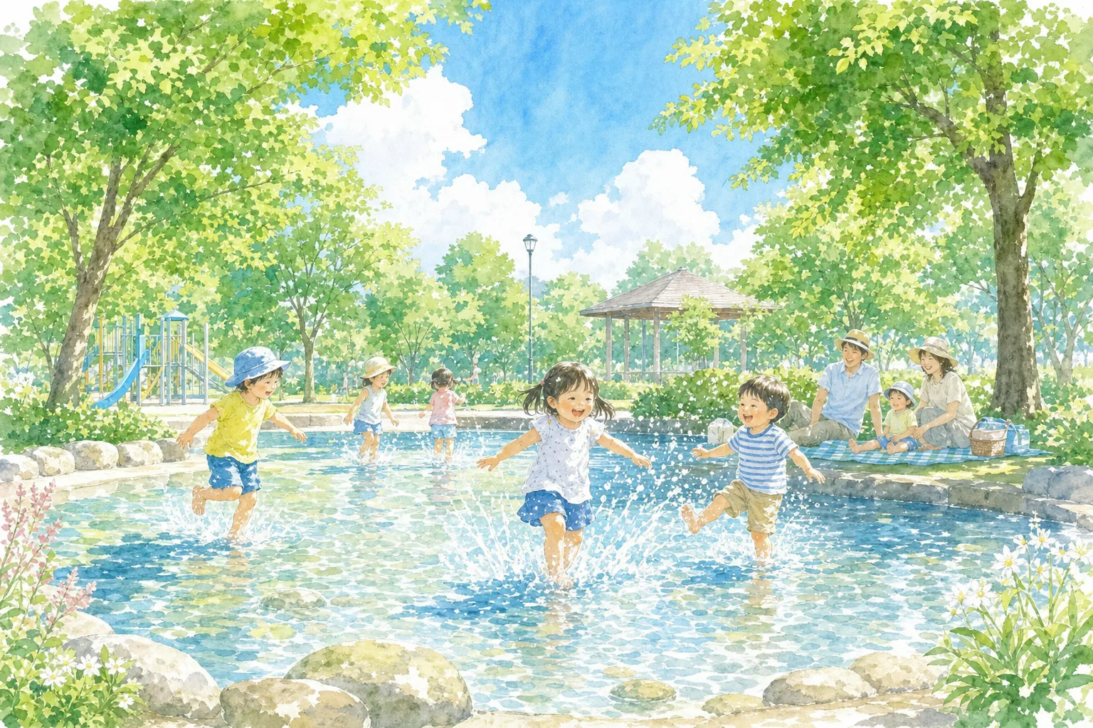 2026年 宮の沢ふれあい公園 水遊び場 1日満喫コース