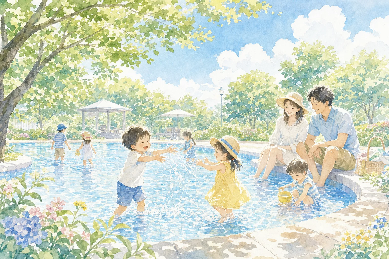 2026年 高石神公園ミニプール 1日満喫コース