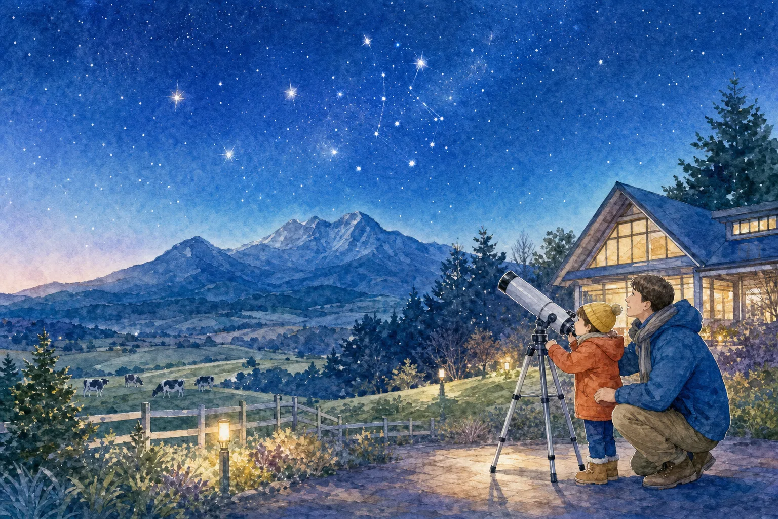 2026年 鹿児島県立霧島自然ふれあいセンターの星空 1日満喫コース
